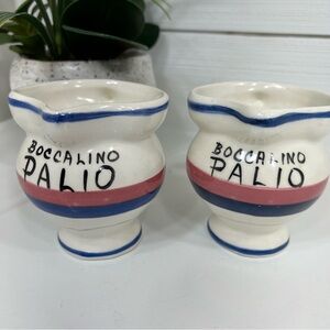 Disney Boccalino Palio Ceramic Cups - White, Blue, Pink